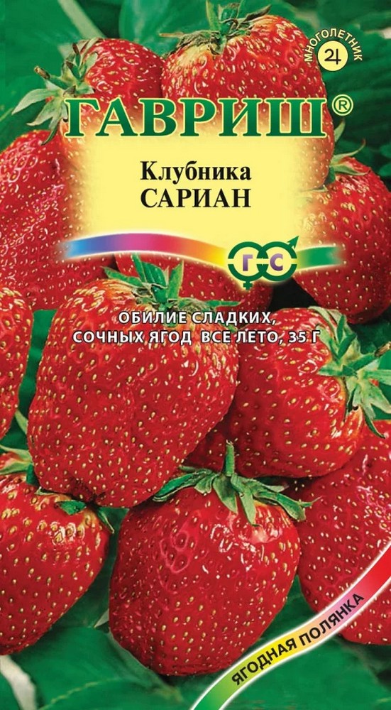 Клубника Сариан F1, 4 шт. Ягодная полянка.