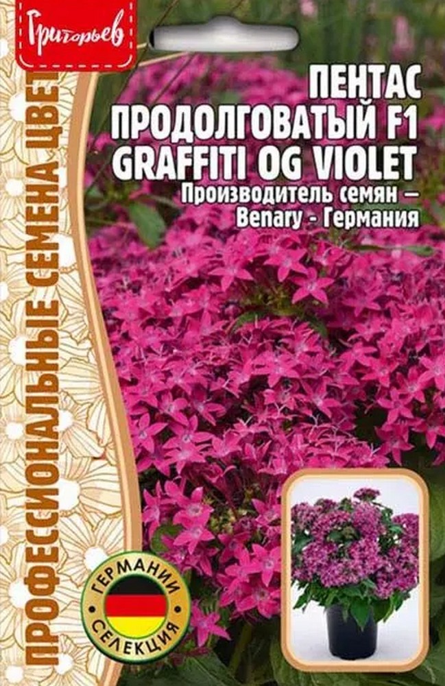 Пентас F1 Graffiti OG Violet, 3 др.