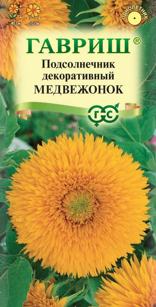 Подсолнечник Медвежонок, 0,5 г