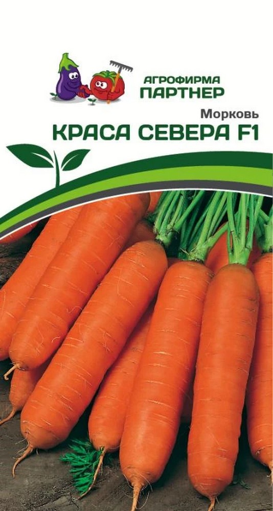 Морковь Краса Севера F1, 0,5 г. Агрофирма Партнер.