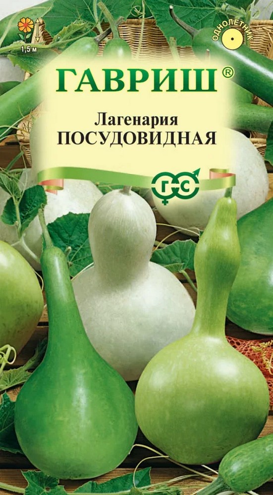 Лагенария Посудовидная, 5 шт.