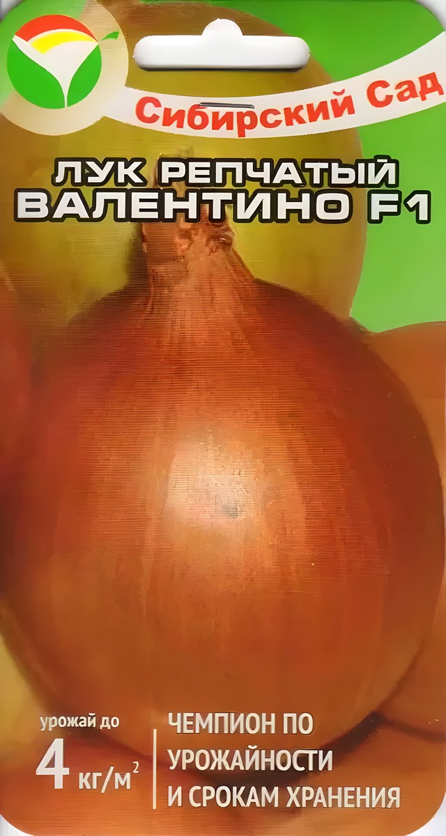 Лук Валентино F1, 1 г. Сибирский сад
