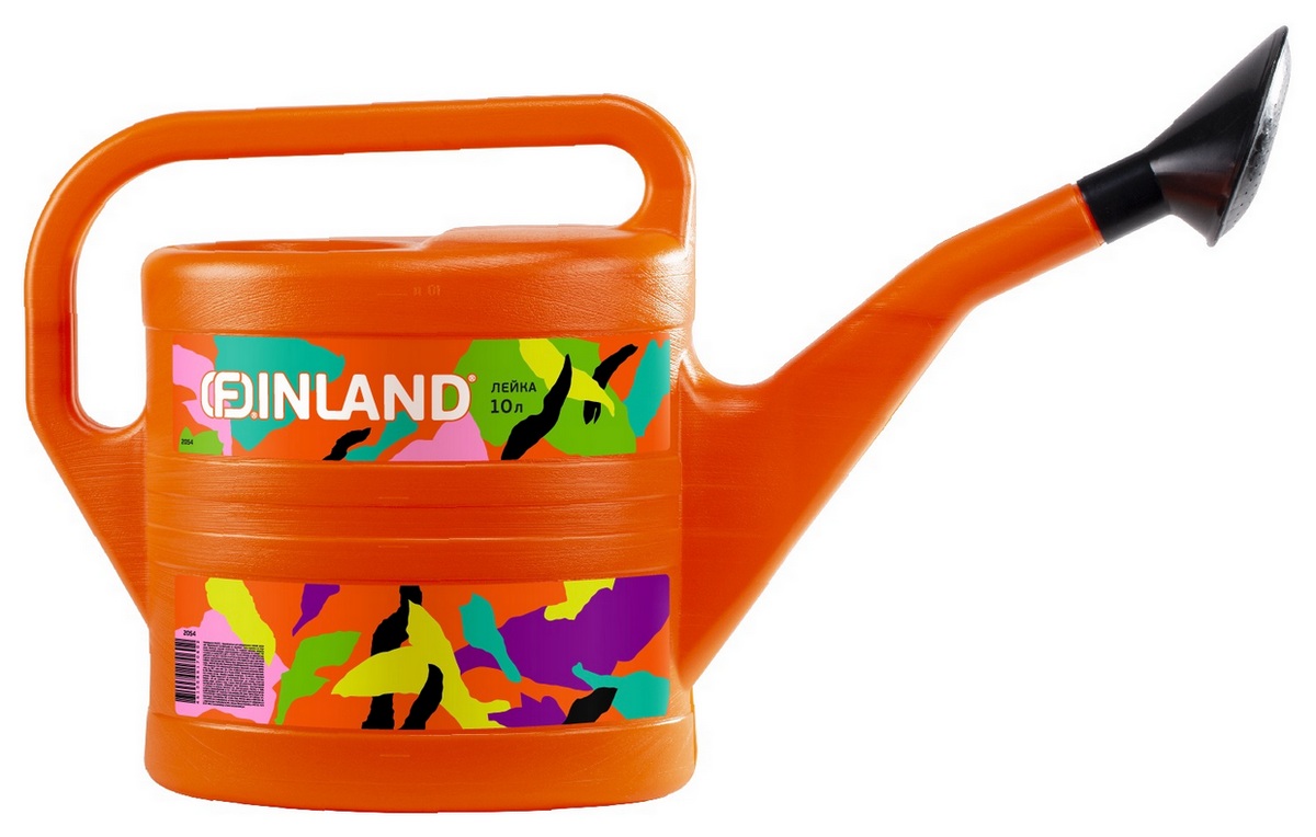 Лейка Finland оранжевая 10 л, арт. 2054