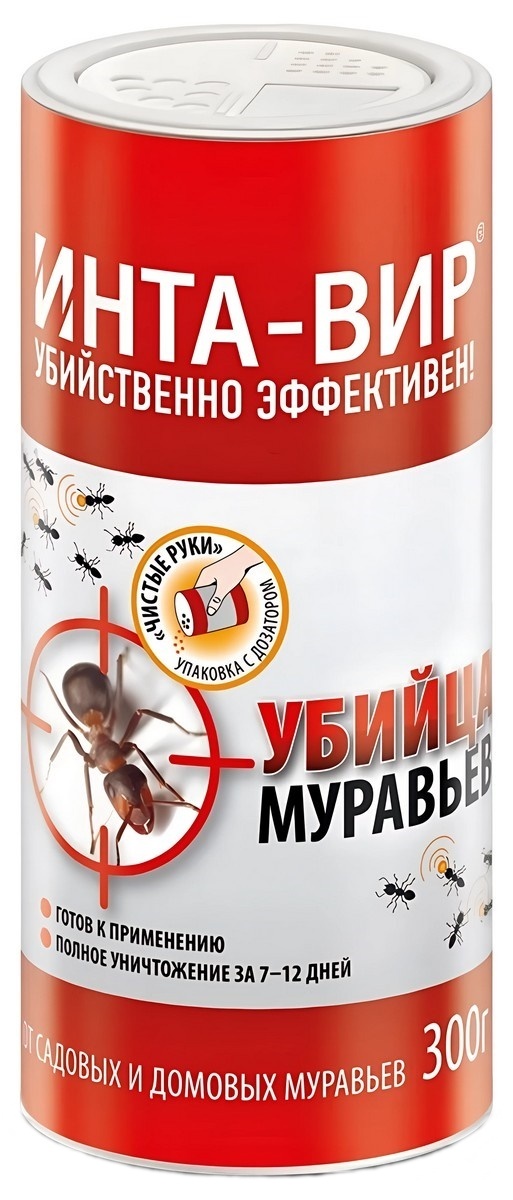 Средство от муравьев банка, 300 г Инта-Вир