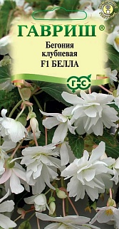 Бегония клубневая Бэлла F1, ампельная, 5шт. 