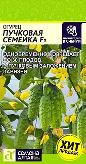 Огурец Пучковая Семейка F1, 5 шт. 