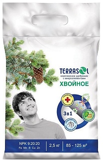 Удобрение Террасол хвойное, 2,5 кг 