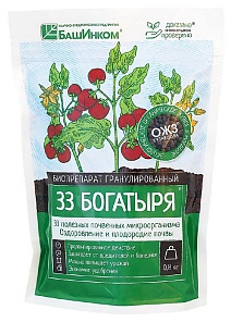 33 богатыря, гранулы, 0,8 кг