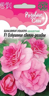 Бальзамин Уоллера F1 Искушение светло-розовое, 5 шт. Розовые сны.