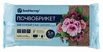Почвобрикет Цветочный сад 5л