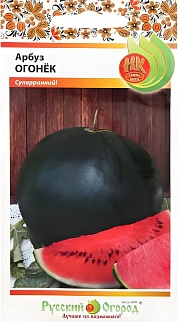 Арбуз Огонек, 1 г. Русский огород.