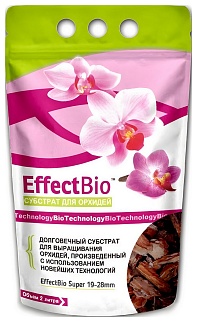 Субстрат для орхидей Super 19-28 мм, 2 л EffectBio