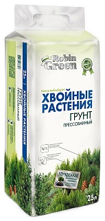 Грунт Для хвойных, 25 л Robin Green 
