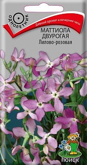 Маттиола двурогая Лилово-розовая, 0,3 г
